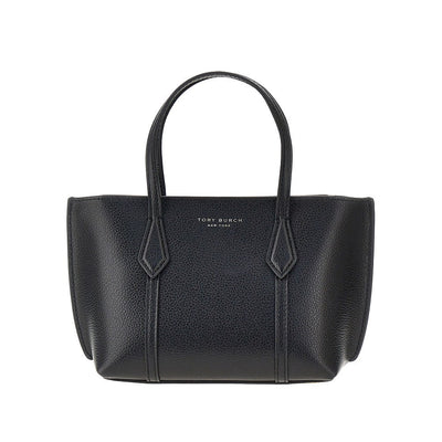 grained leather perry mini shopping bag