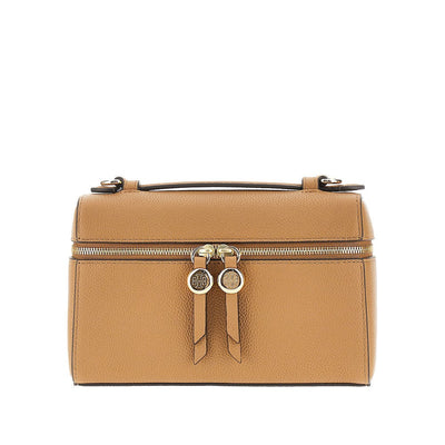 romy slim grained leather bag