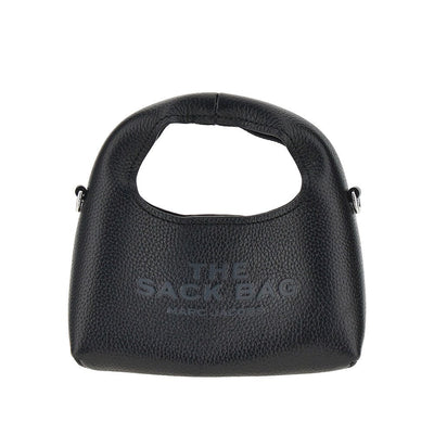 grained leather micro the sack bag