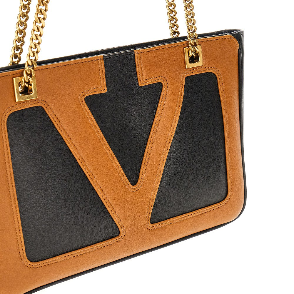 VALENTINO GARAVANI OS nappa leather small shopping bag
