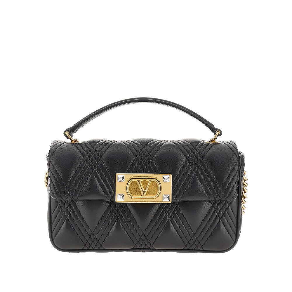 VALENTINO GARAVANI OS quiltie 67 nappa leather bag