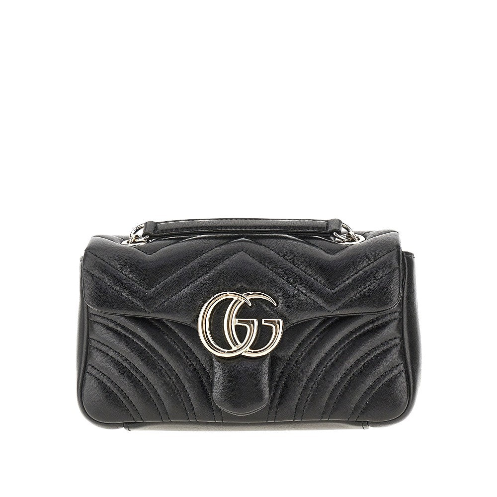 GUCCI OS nappa leather small gg marmont bag
