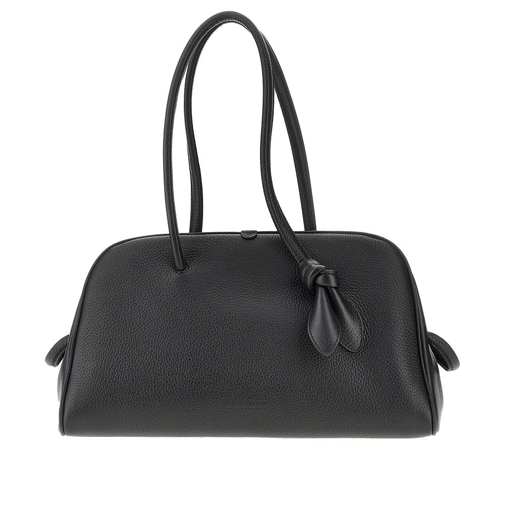JACQUEMUS OS grained leather turismo bag