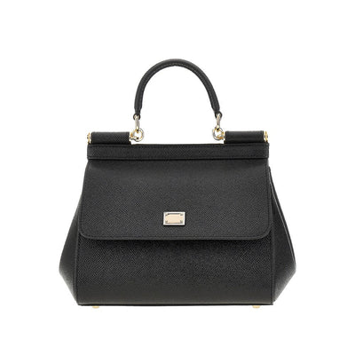 dauphine leather medium sicily bag