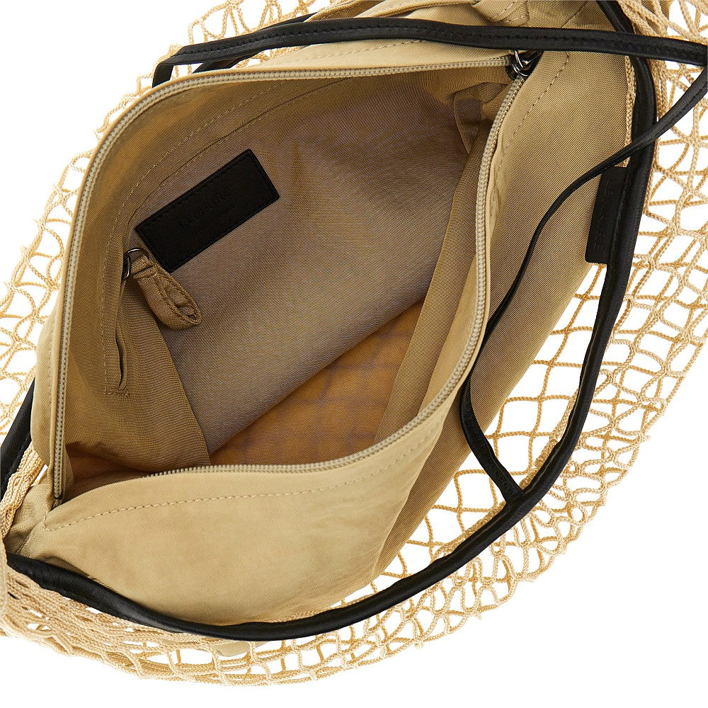 LEMAIRE OS filt net fortune croissant 2-in-1 bag