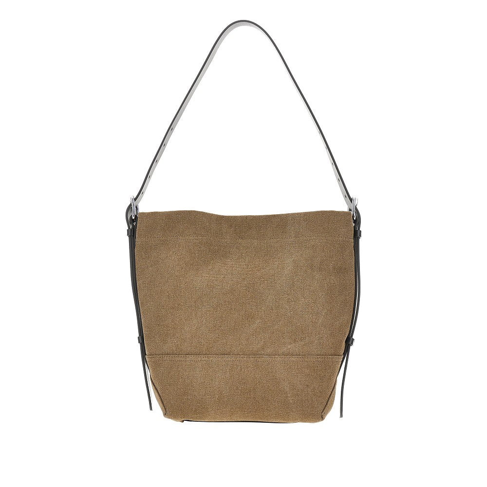 LEMAIRE OS small belted canvas tote bag