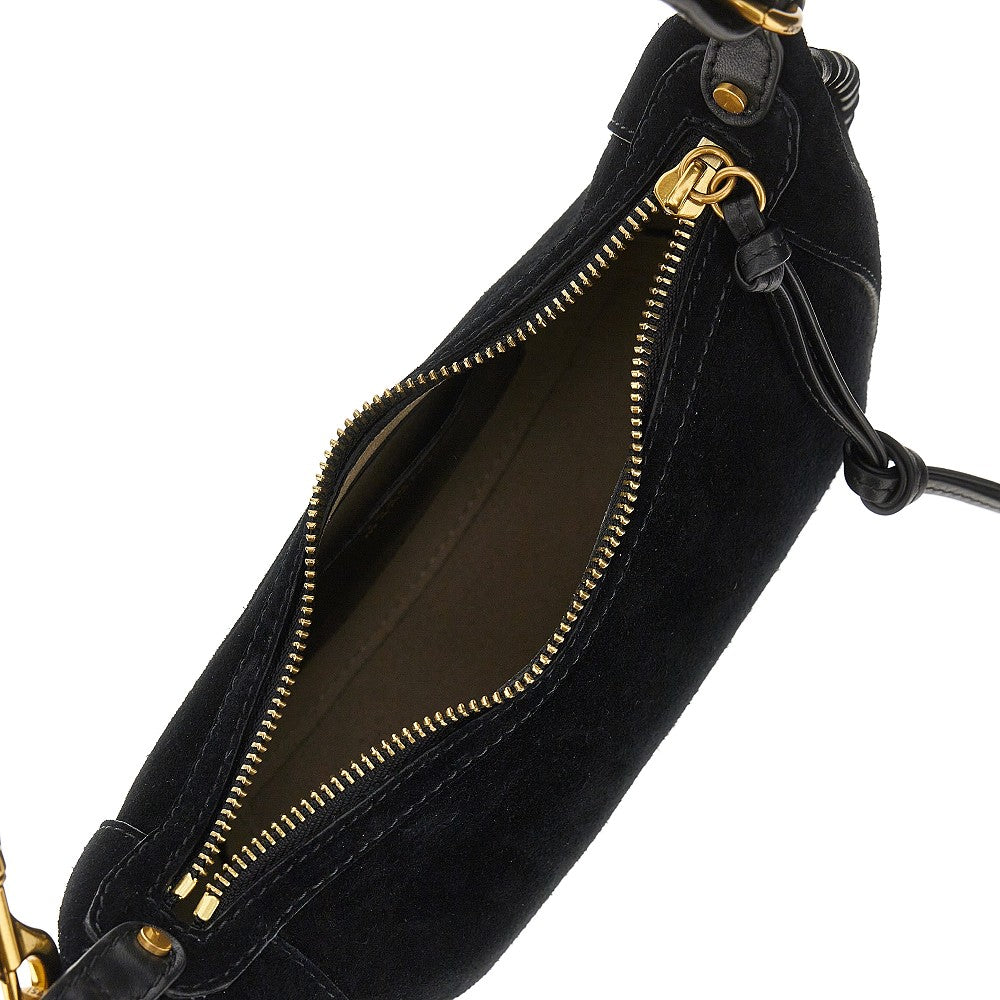 ISABEL MARANT OS suede leather oskan moon bag