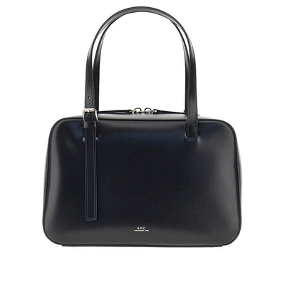 virginie box leather bag