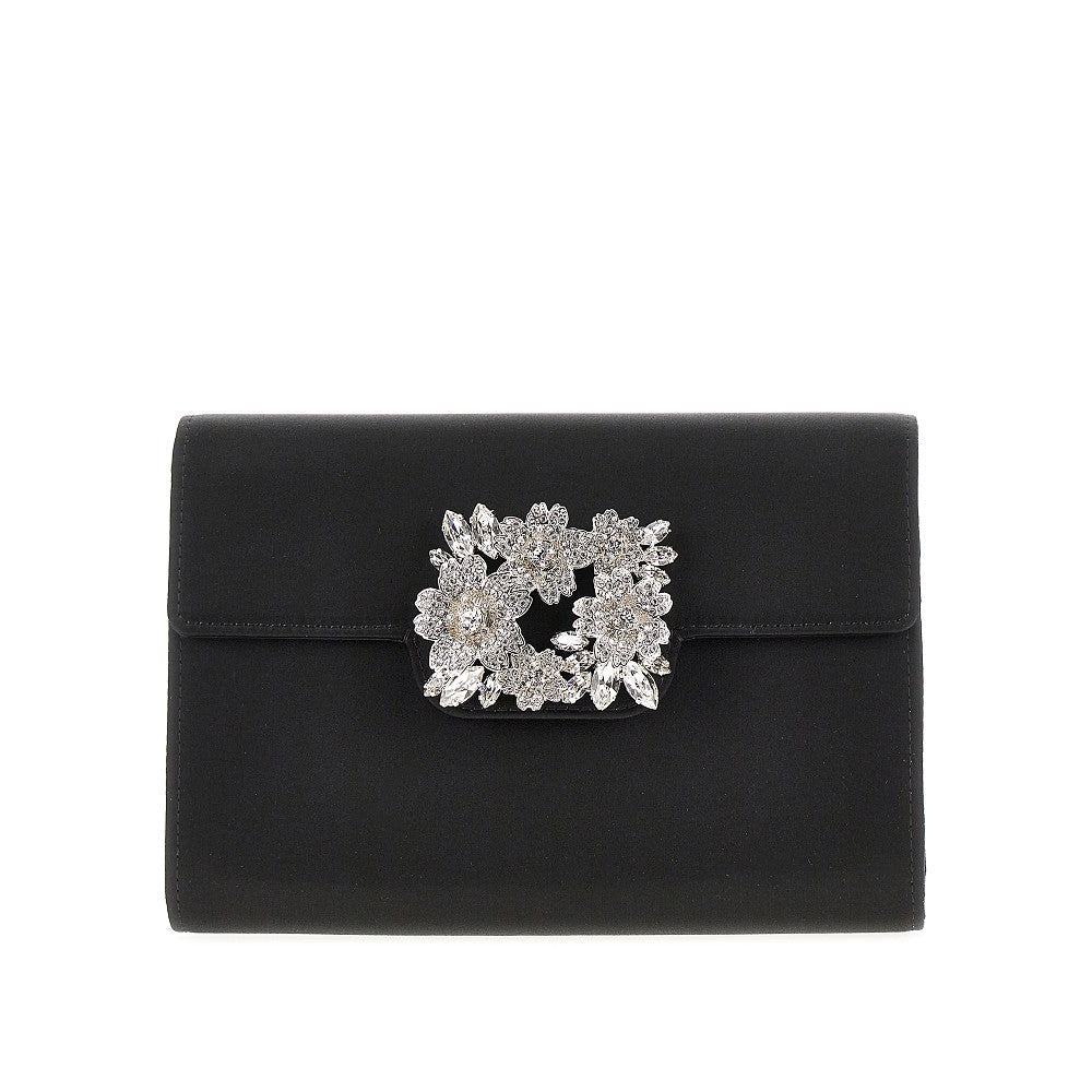 ROGER VIVIER OS efflorescence satin mini bag