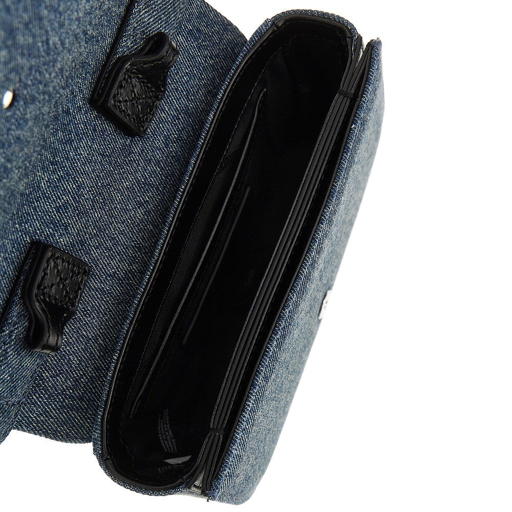 DIESEL OS denim 1dr shoulder bag