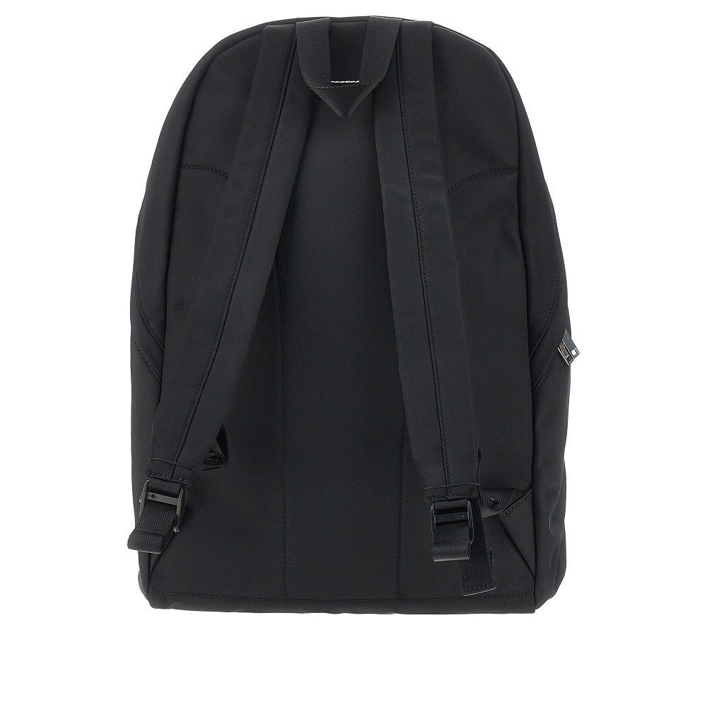 MM6 OS nylon twill backpack with numeric logo label