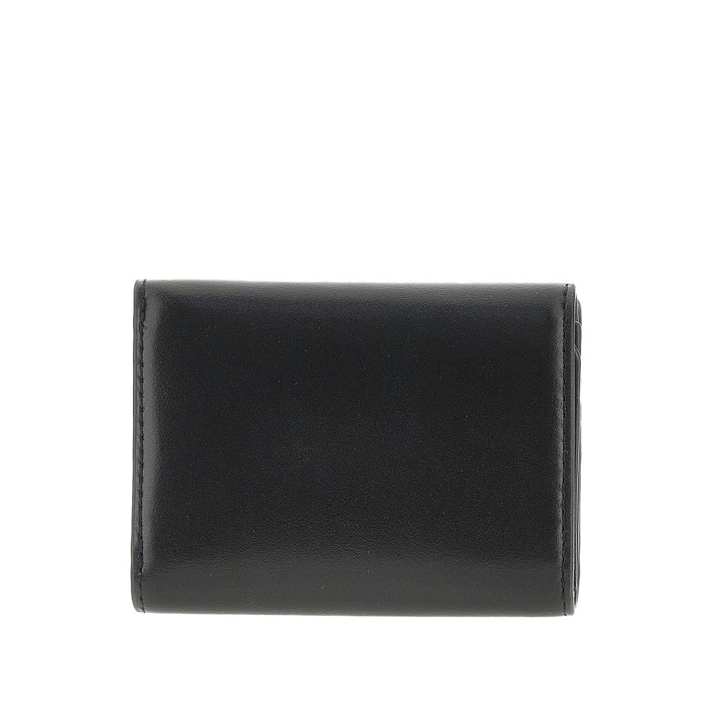 DIESEL OS 1dr leather mini tri-fold wallet