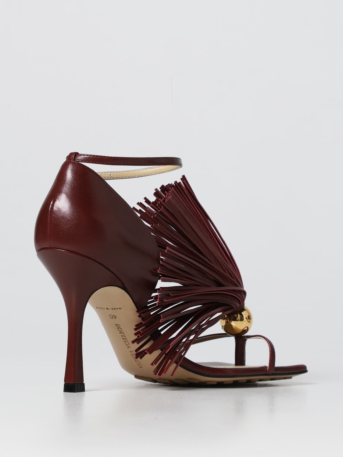 bottega veneta nappa leather sandals