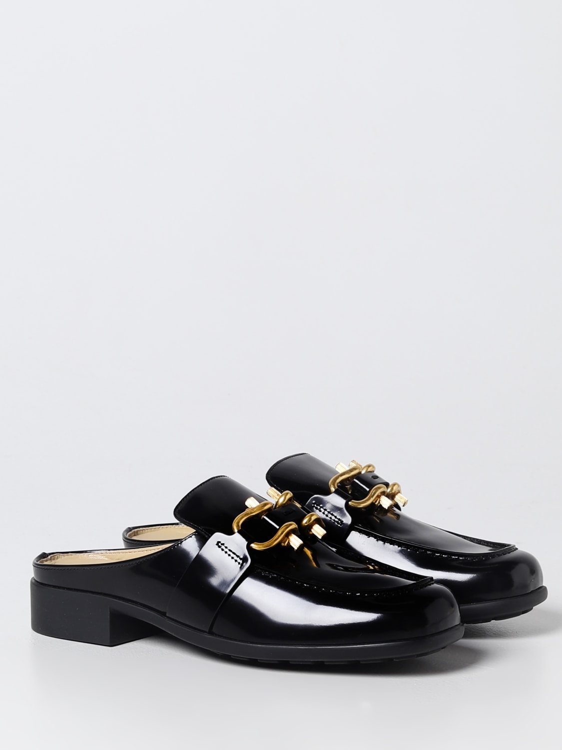 bottega veneta mules in leather