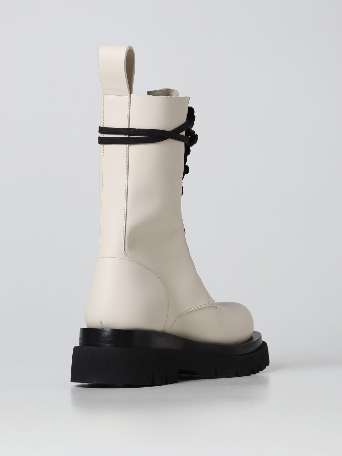 bottega veneta leather ankle boots