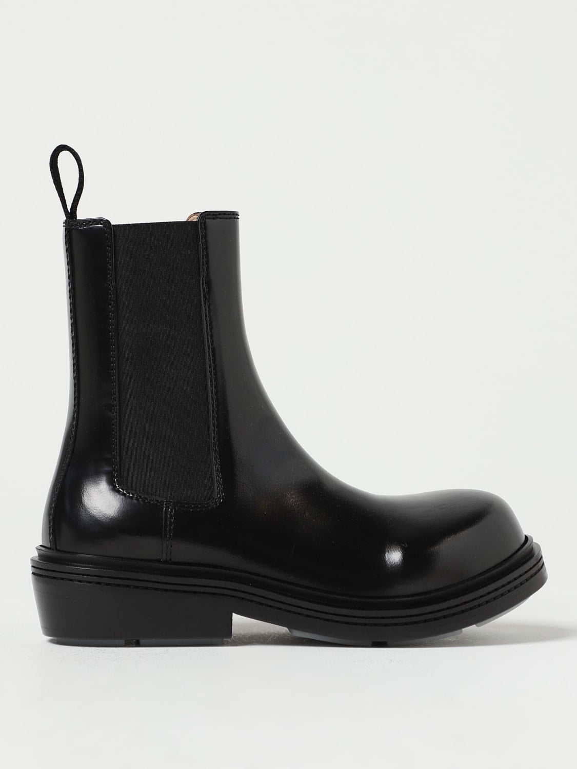 Bottega Veneta Bottega Veneta Fireman Brushed Leather Ankle Boots