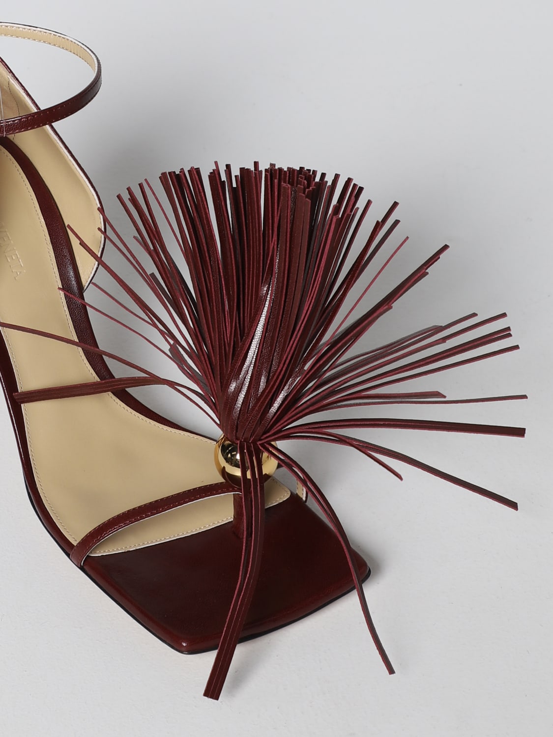 bottega veneta nappa leather sandals