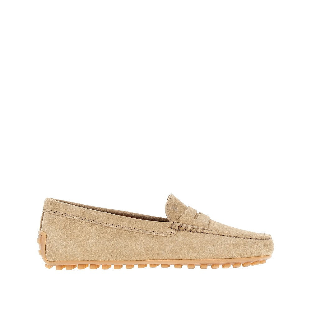 TODS 36 suede leather gommino loafers