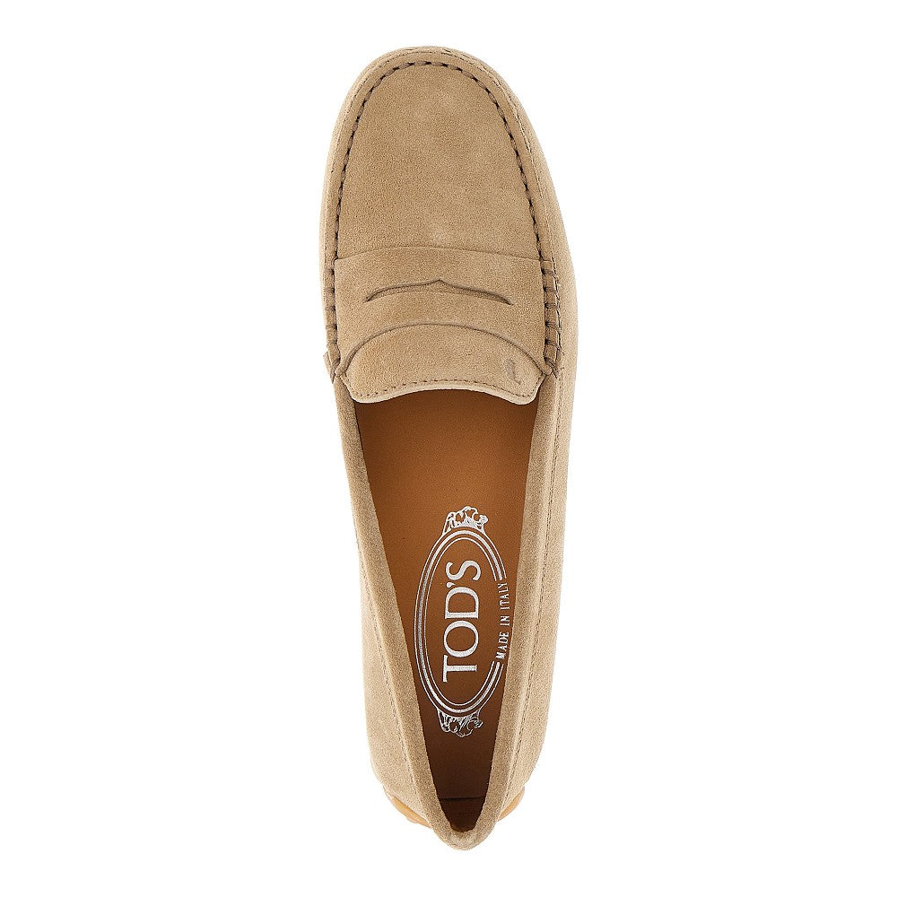 TODS 36 suede leather gommino loafers