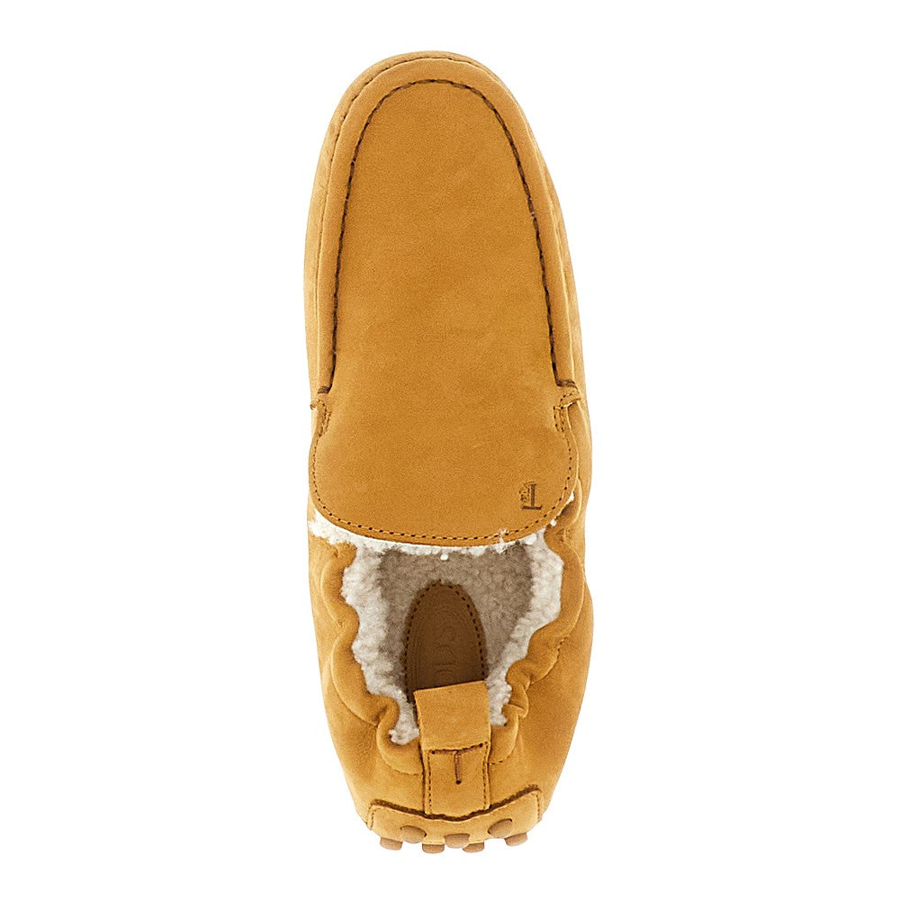 TODS 36 nabuck glove loafers