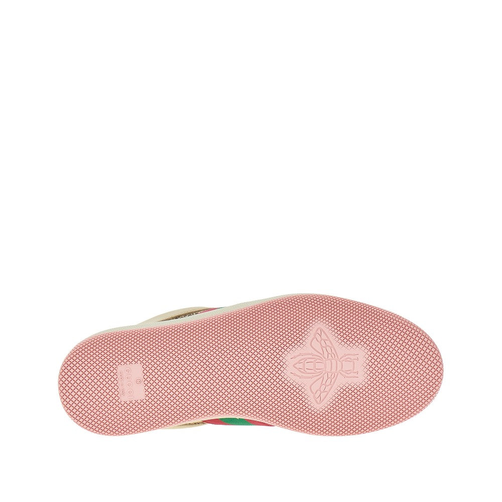 GUCCI 36 screener sneakers with gg crystals