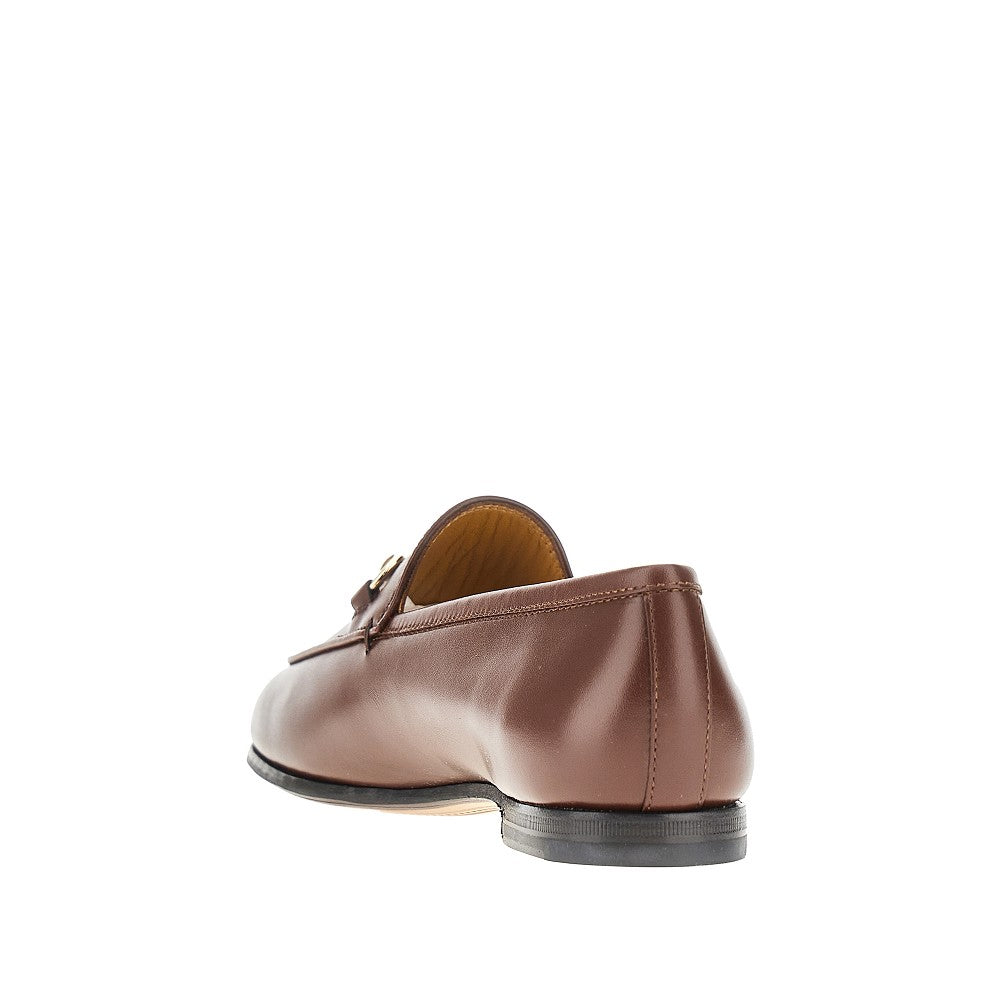 GUCCI 36+ leather jordaan loafers