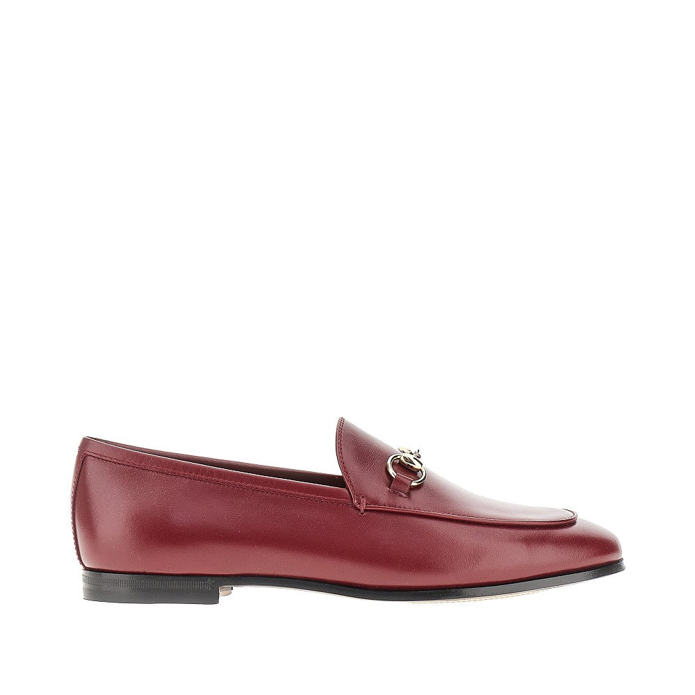 GUCCI 36+ leather jordaan loafers