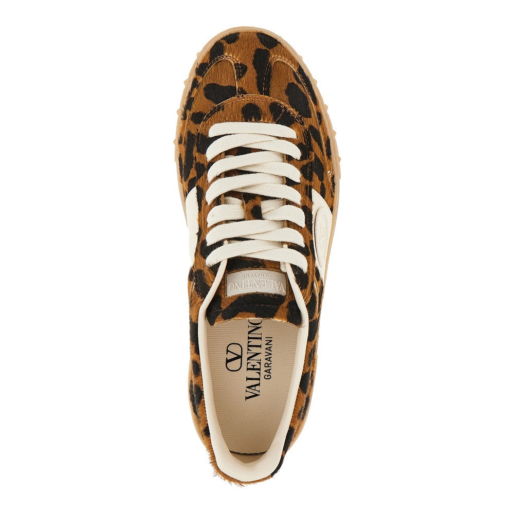 VALENTINO GARAVANI 36 upvillage leopard-print calfhair sneakers