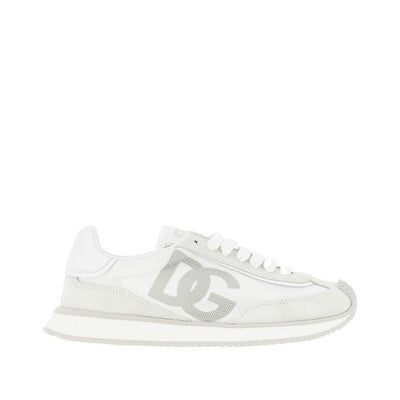 dg cushion mesh and leather sneakers