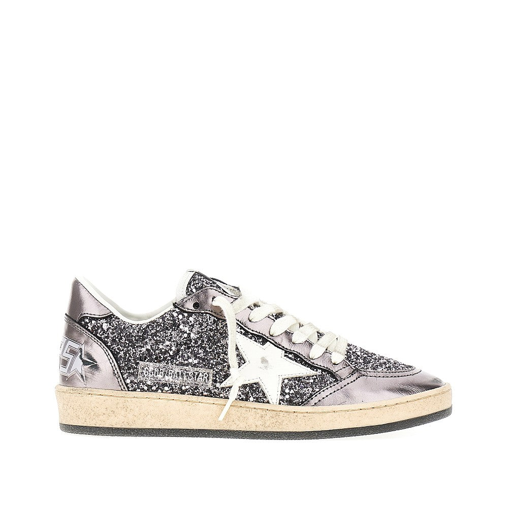 GOLDEN GOOSE 36 ballstar glittered sneakers