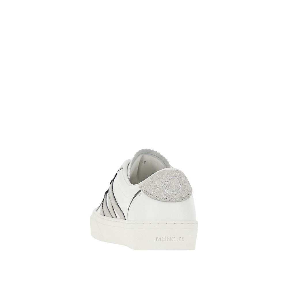 MONCLER 36 monaco2 leather sneakers