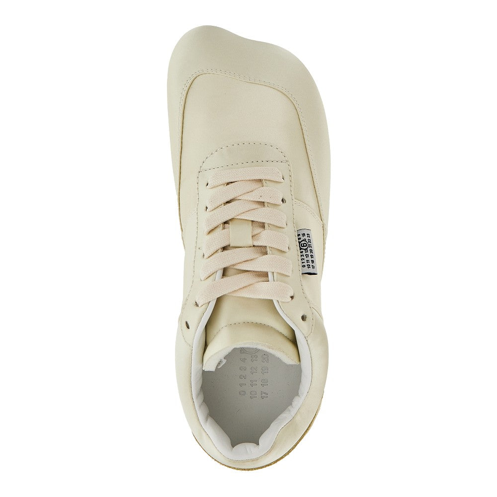 MM6 36 satin anatomic sneakers