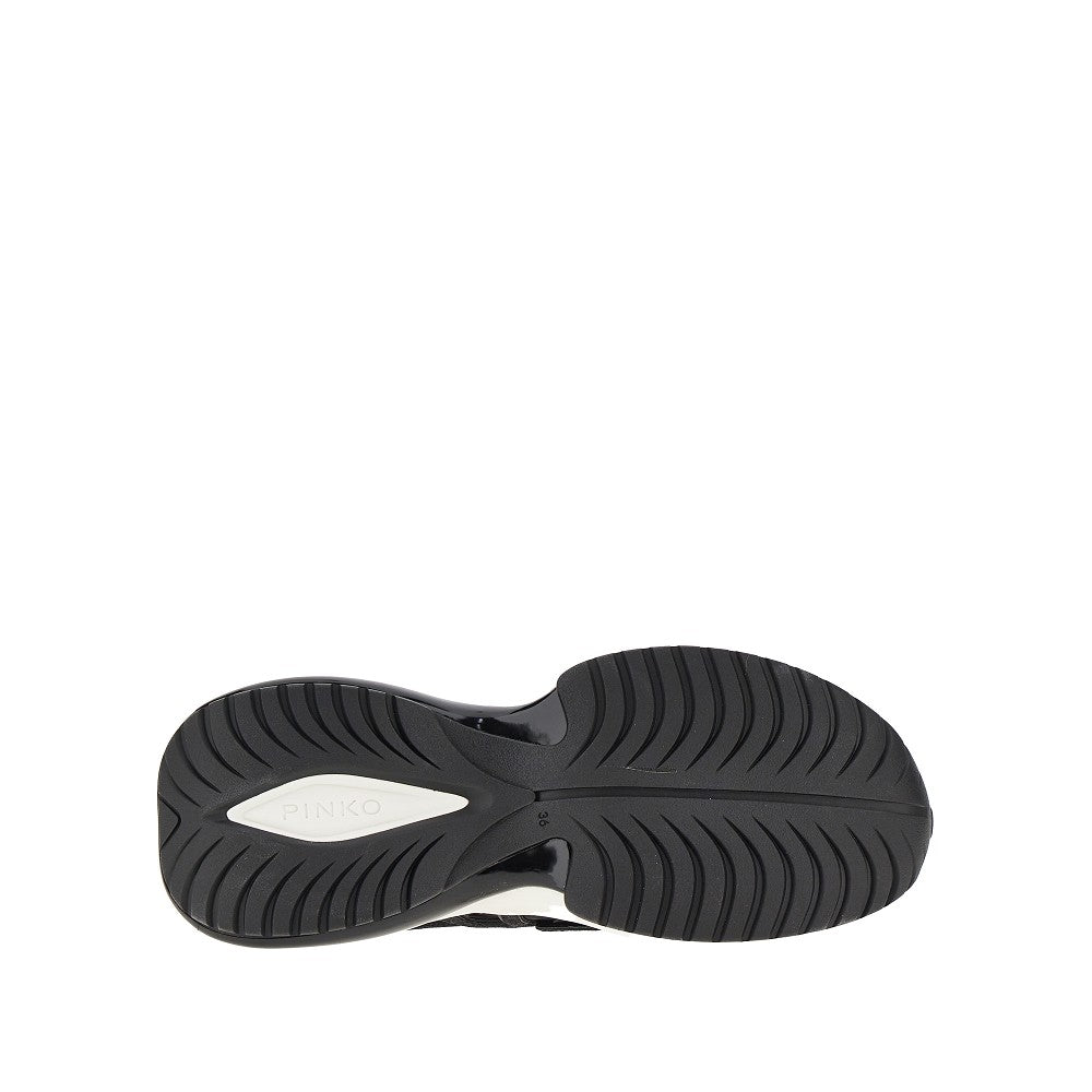 PINKO 36 slip-on sneakers with love birds logo