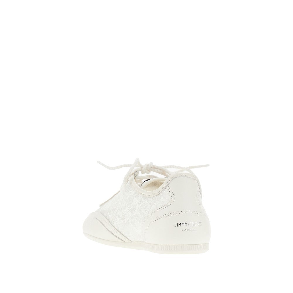 JIMMY CHOO 36 sunny leather sneakers