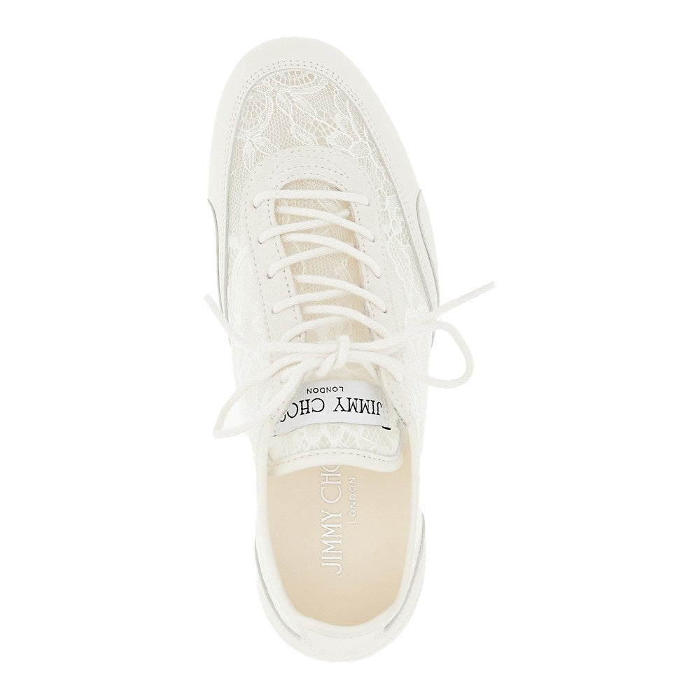 JIMMY CHOO 36 sunny leather sneakers