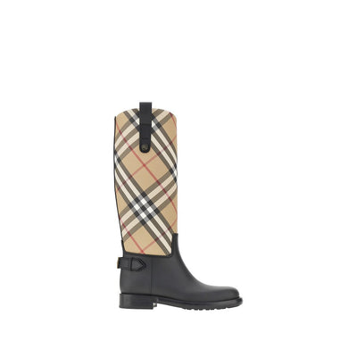 cavalier check boots