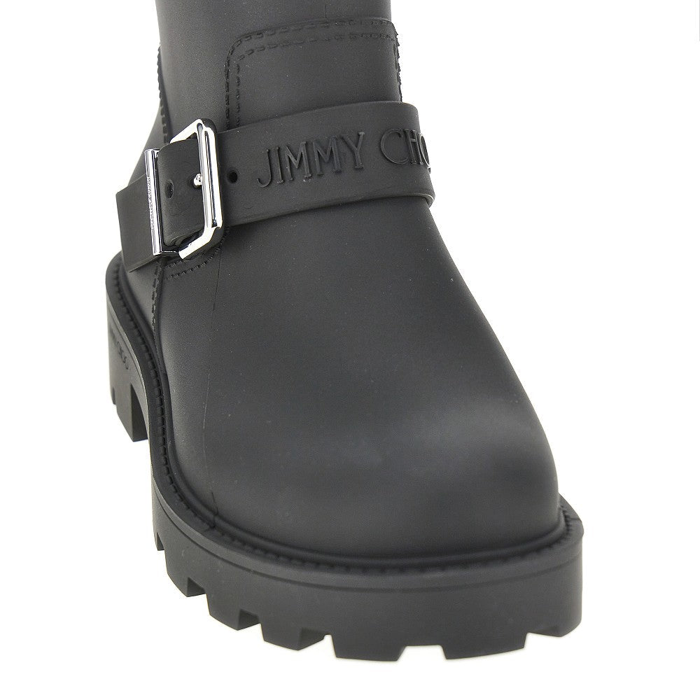 JIMMY CHOO 36 biker rainboots