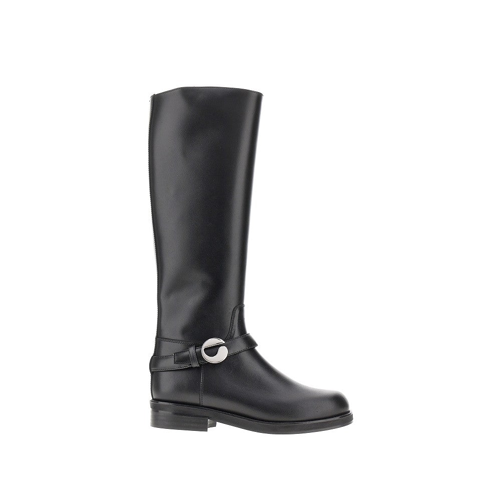 COPERNI 37 belt cavalier leather belt