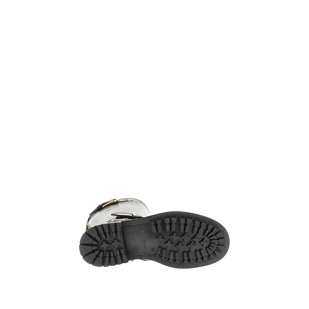 DOLCE&GABBANA 37 leather biker boots