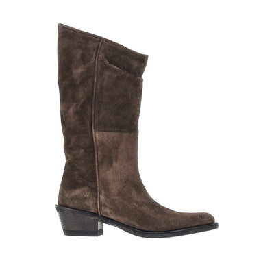 clive suede leather western boots