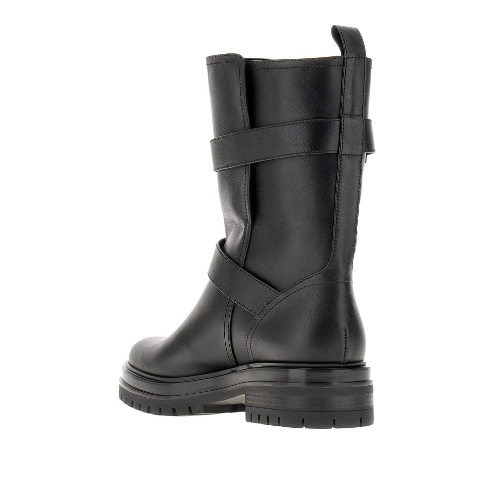 GIANVITO ROSSI 36 thiago leather boots