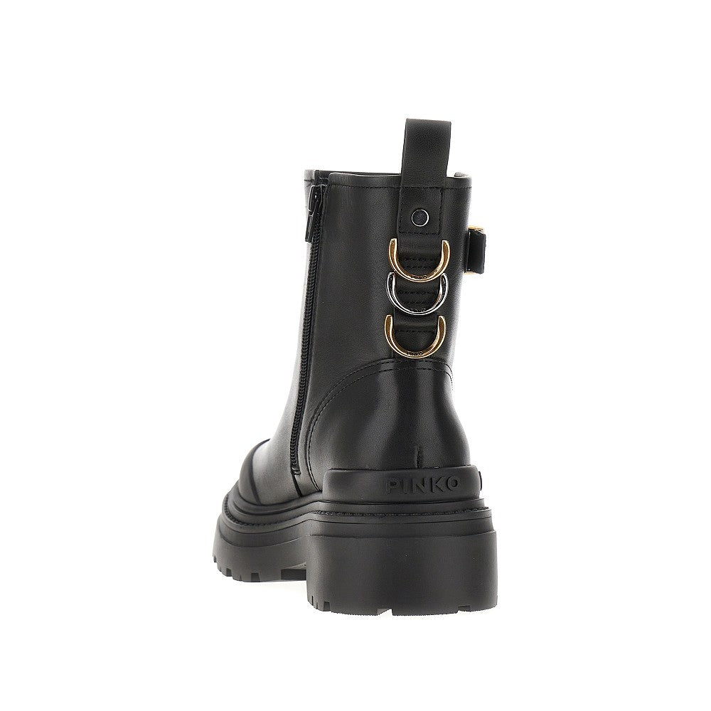 PINKO 36 leather ankle boots