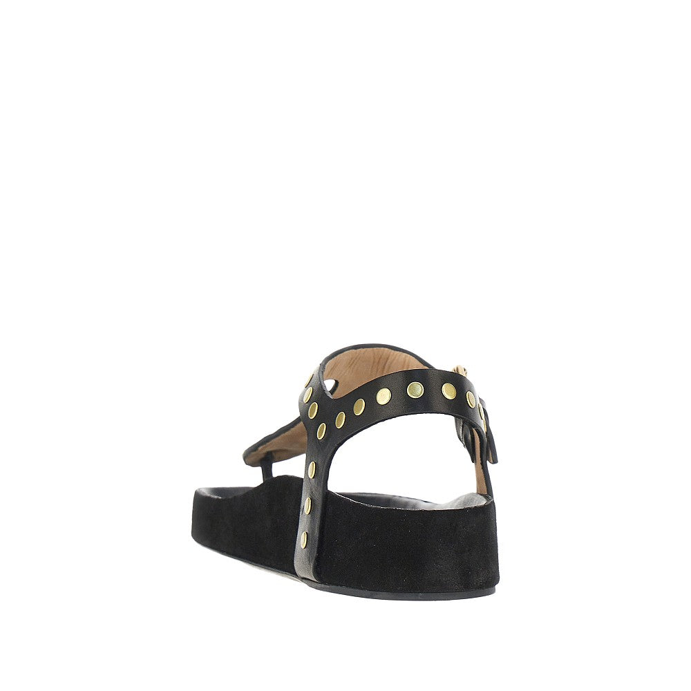 ISABEL MARANT 36 enore leather thong sandals