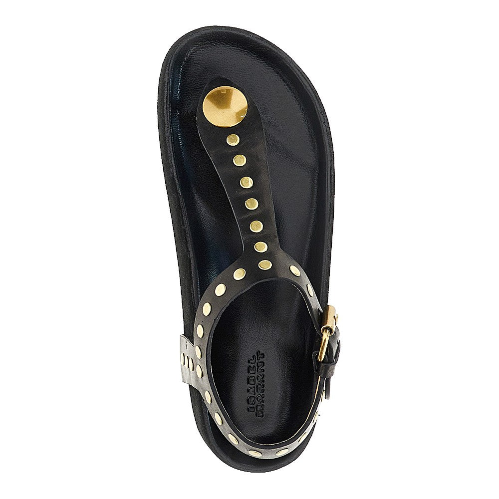 ISABEL MARANT 36 enore leather thong sandals