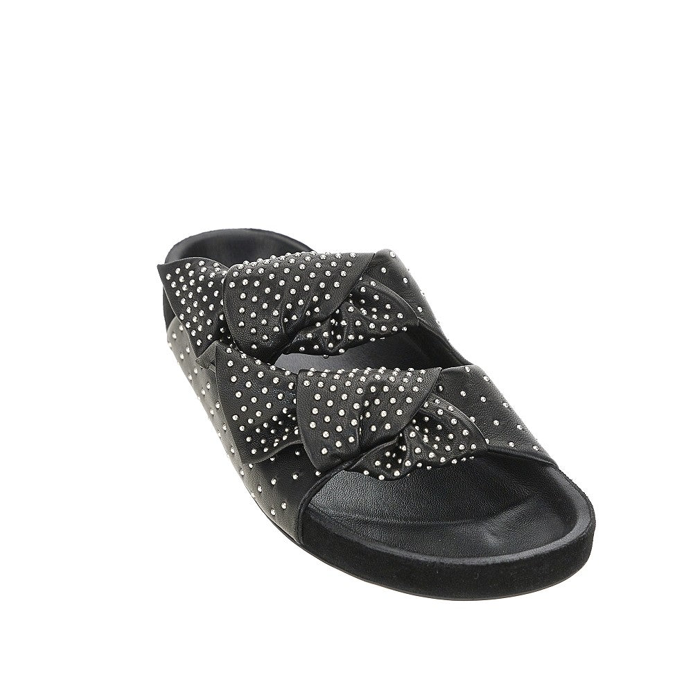 ISABEL MARANT 36 lennyo bow nappa leather sandals