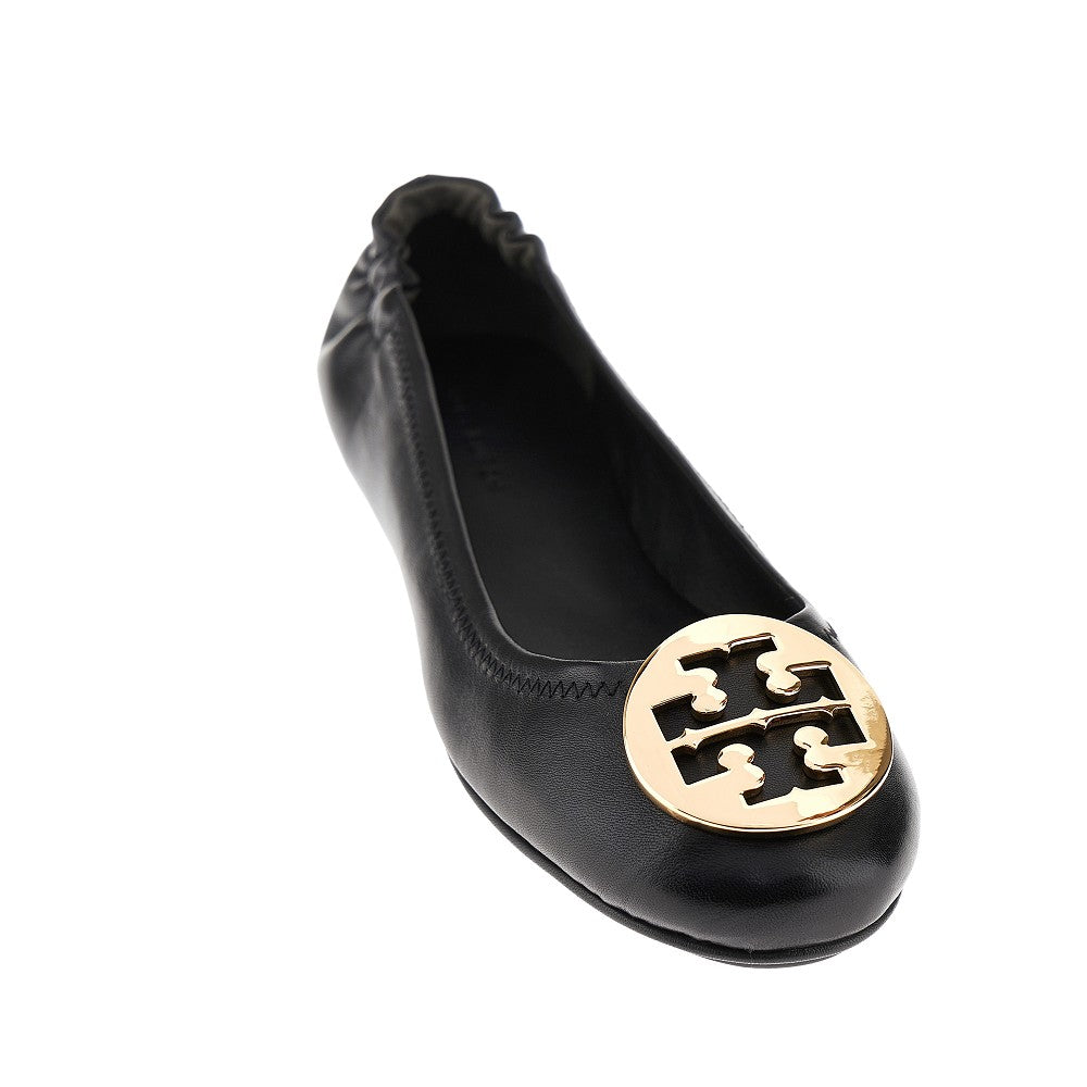 TORY BURCH 6 minnie nappa leather ballet flats