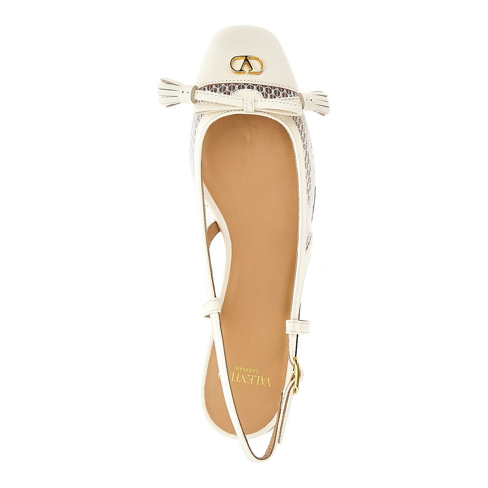 VALENTINO GARAVANI 36 valet du roi slingback ballerinas