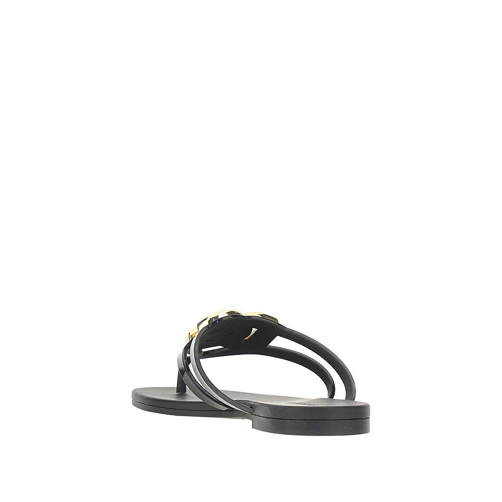 DOLCE&GABBANA 36 rubber thong slides