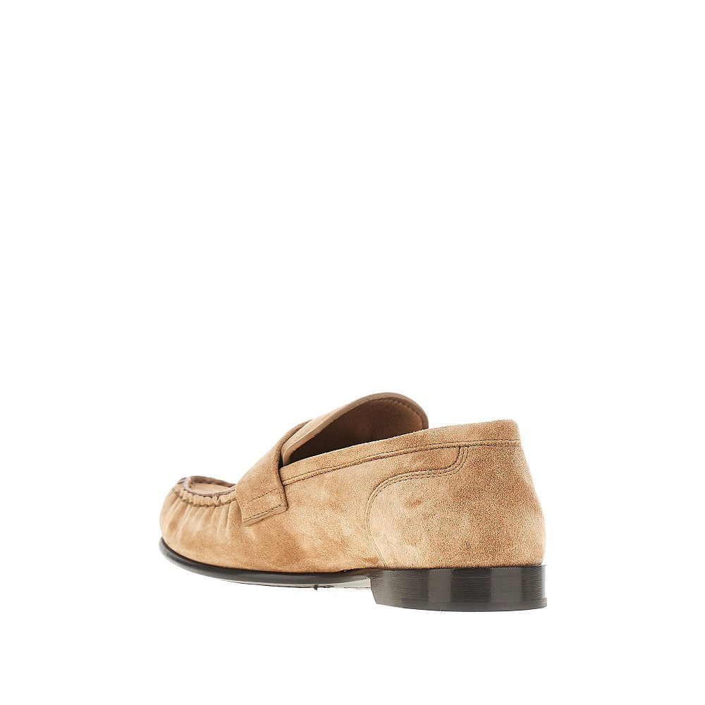 JIMMY CHOO 36 ellis suede leather loafers