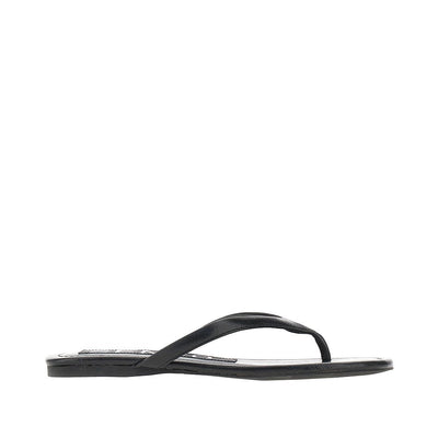 norah leather thong slides